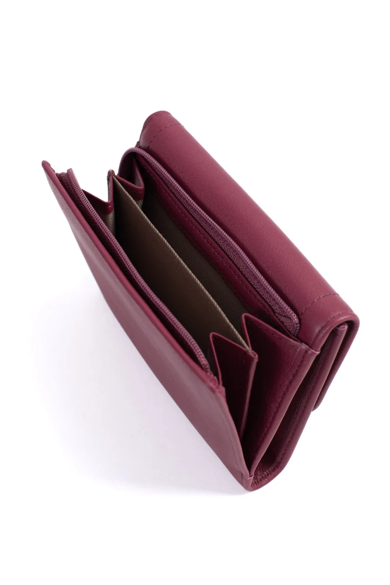 Portefeuille - 1 volet - Stop RFID - Cuir