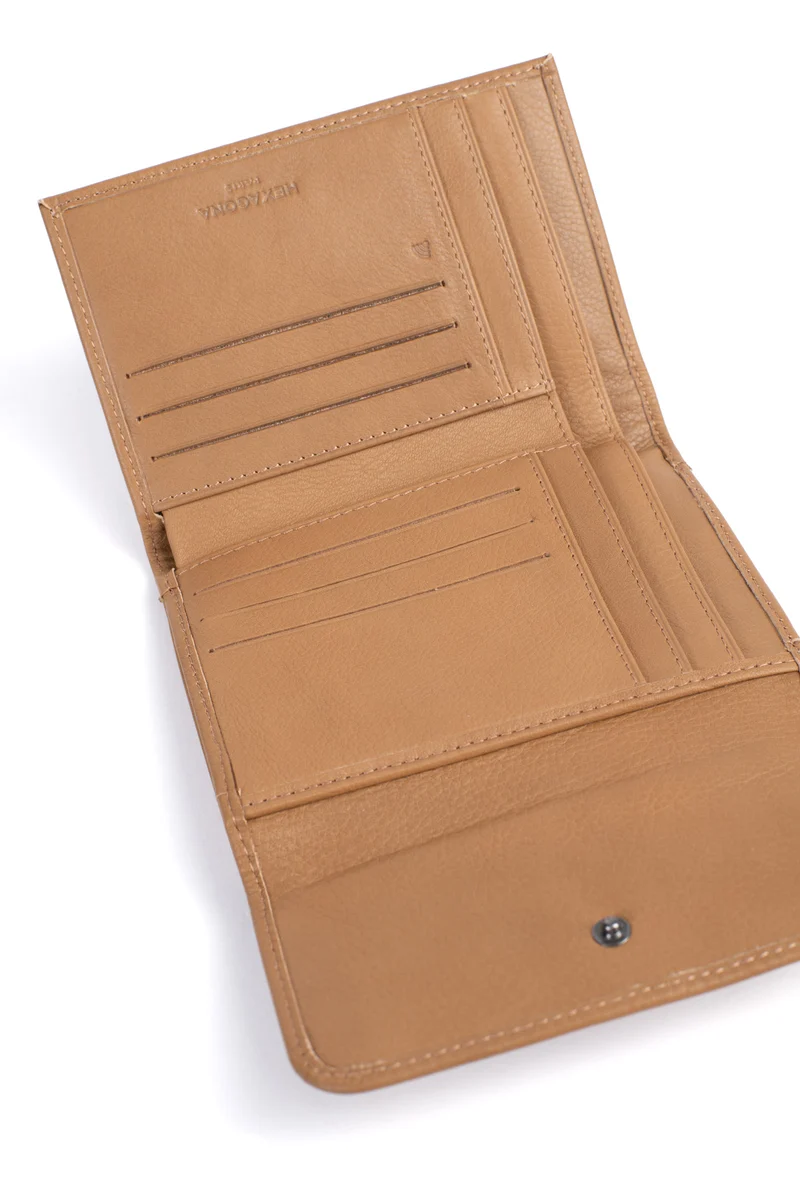 Portefeuille - 1 volet - Stop RFID - Cuir