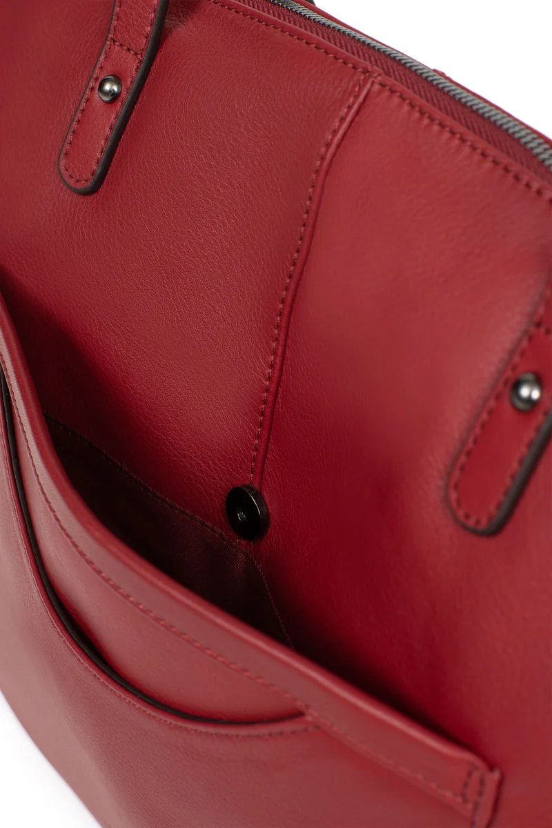 Sac cabas porté épaule - A4 - Cuir