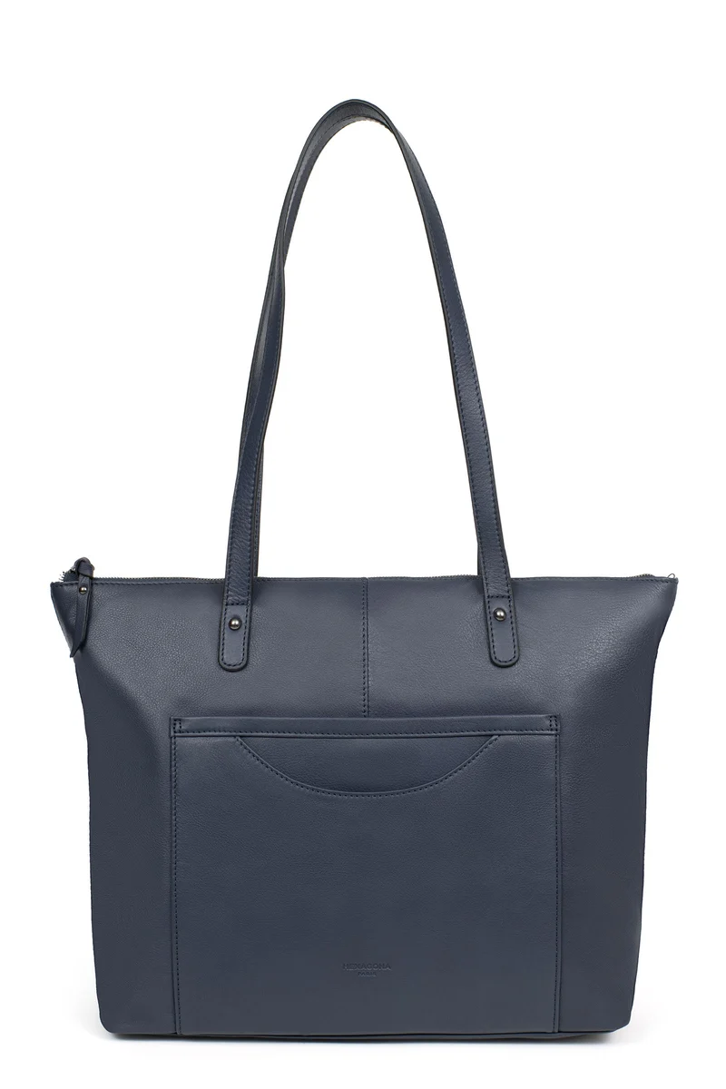 Sac cabas porté épaule - A4 - Cuir