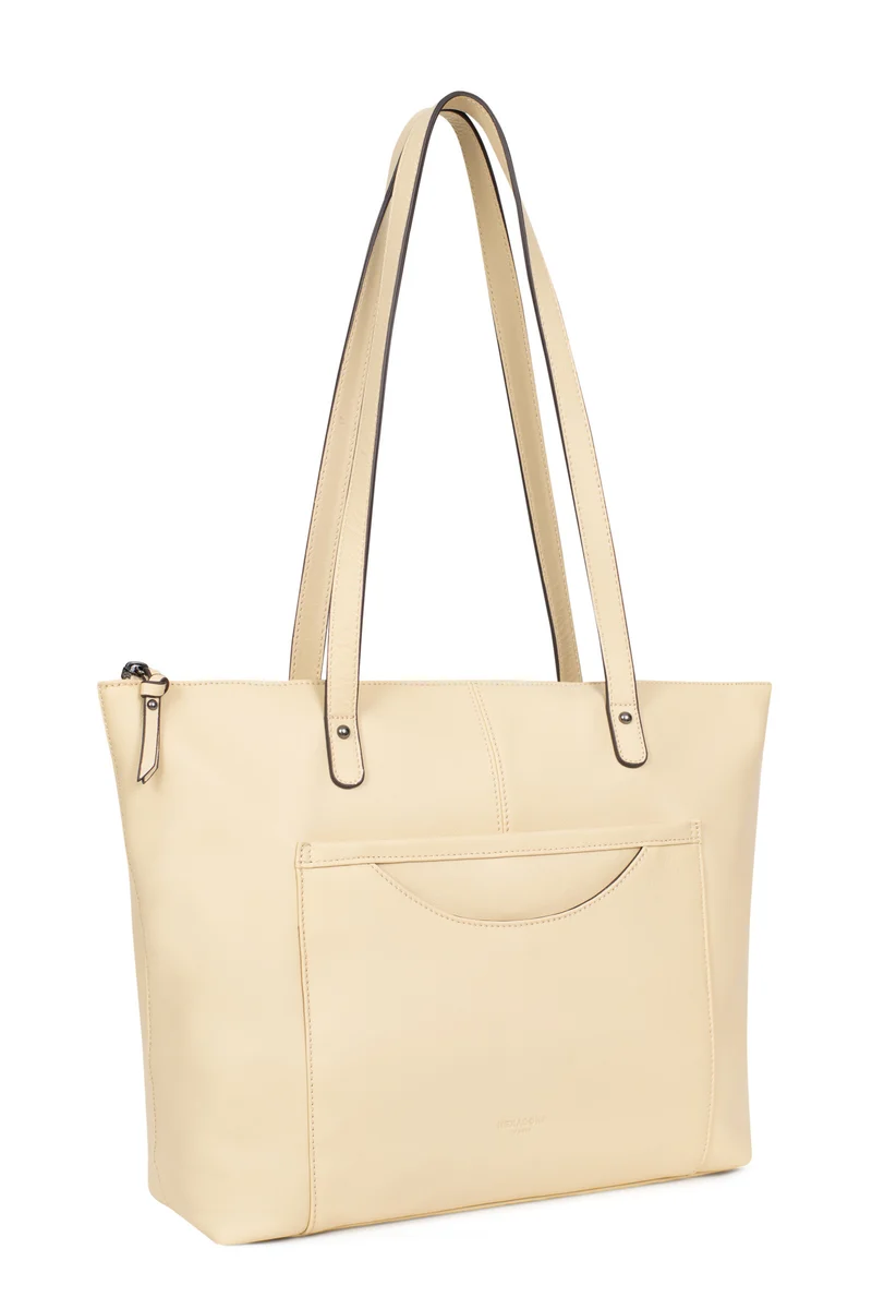 Sac cabas porté épaule - A4 - Cuir