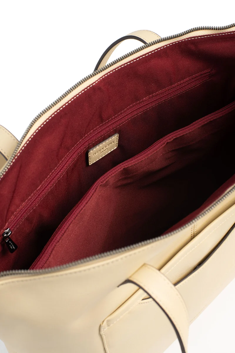 Sac cabas porté épaule - A4 - Cuir