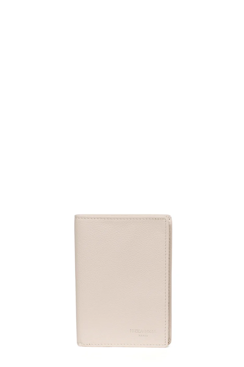 Portefeuille européen - 2 volets - Cuir
