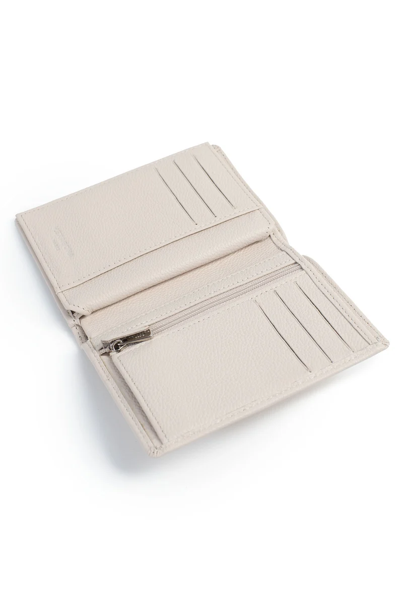 Portefeuille européen - 2 volets - Cuir