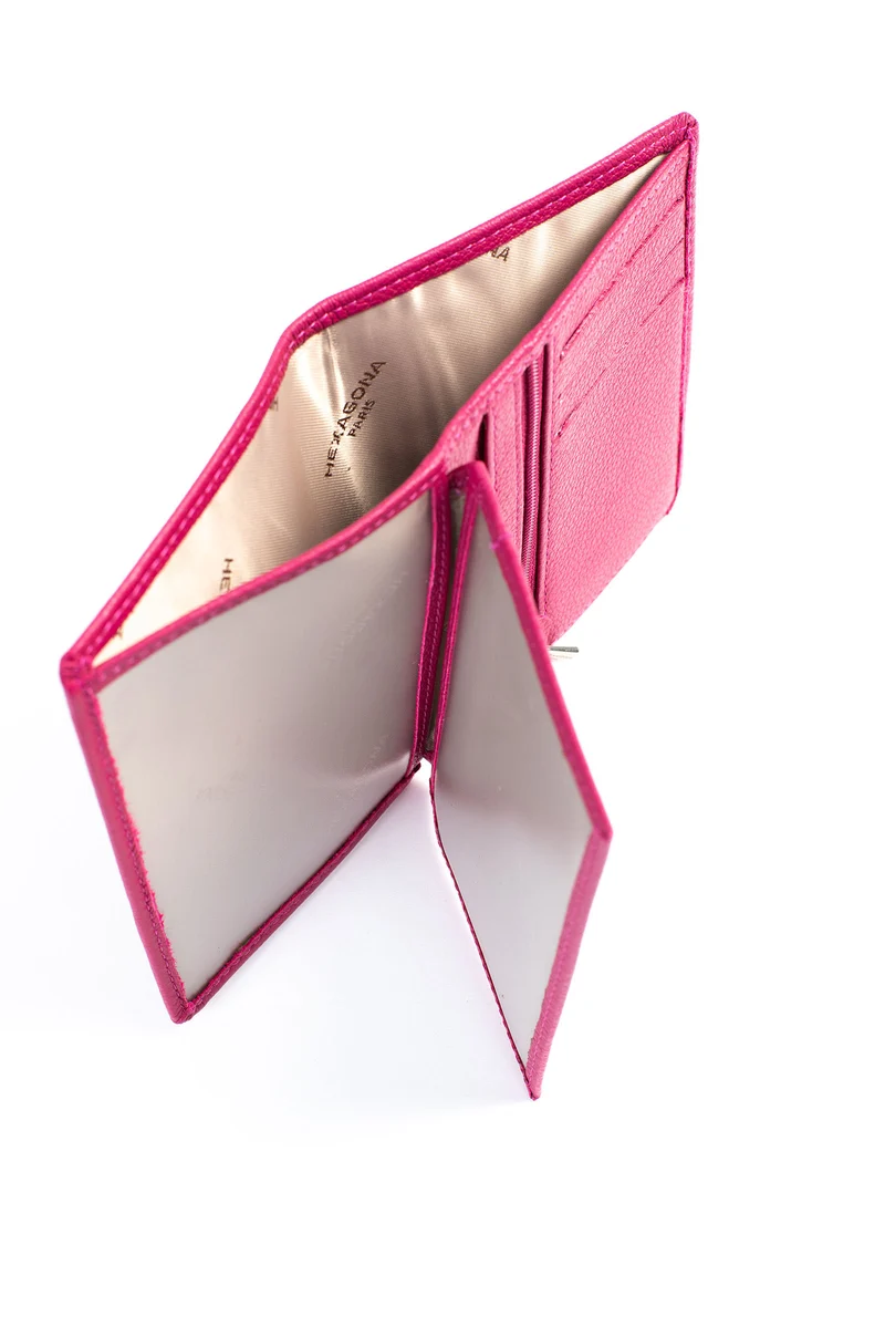 Portefeuille européen - 2 volets - Cuir