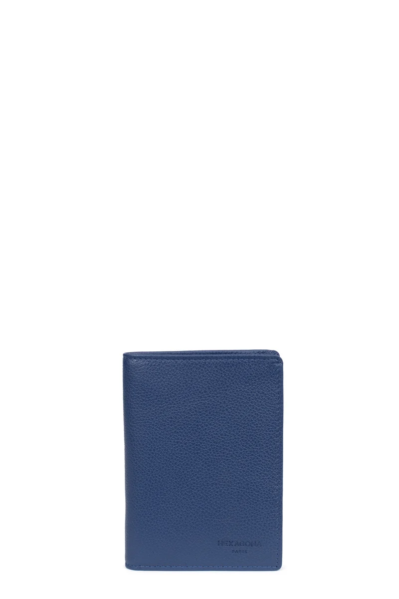 Portefeuille européen - 2 volets - Cuir