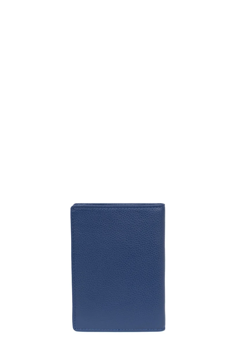 Portefeuille européen - 2 volets - Cuir
