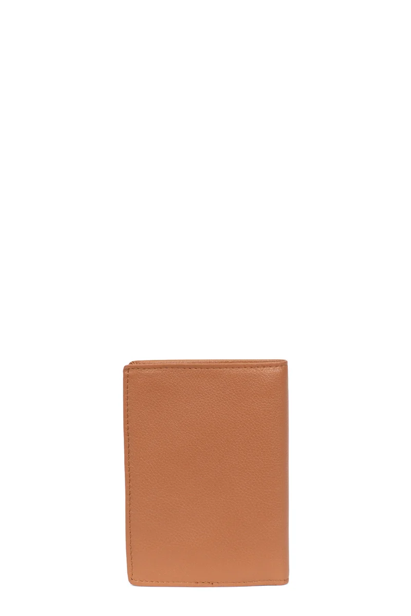 Portefeuille européen - 2 volets - Cuir