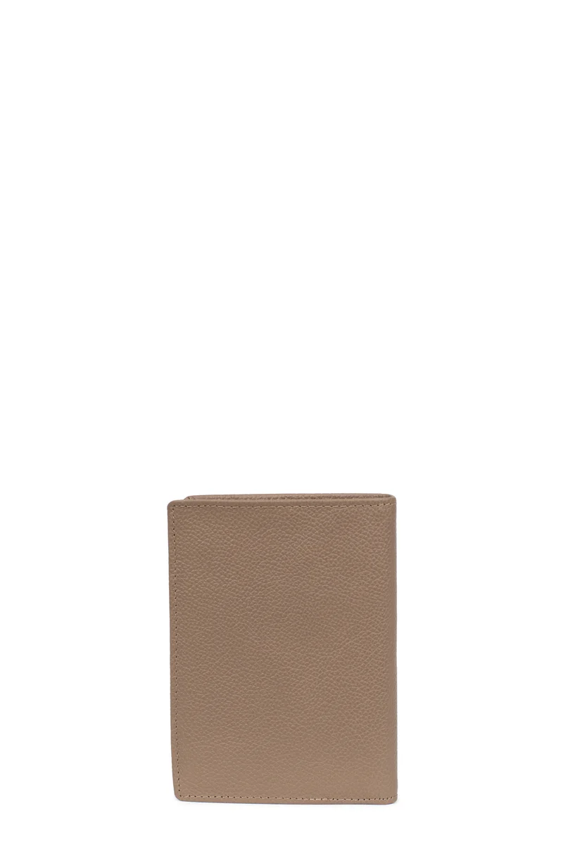 Portefeuille européen - 2 volets - Cuir