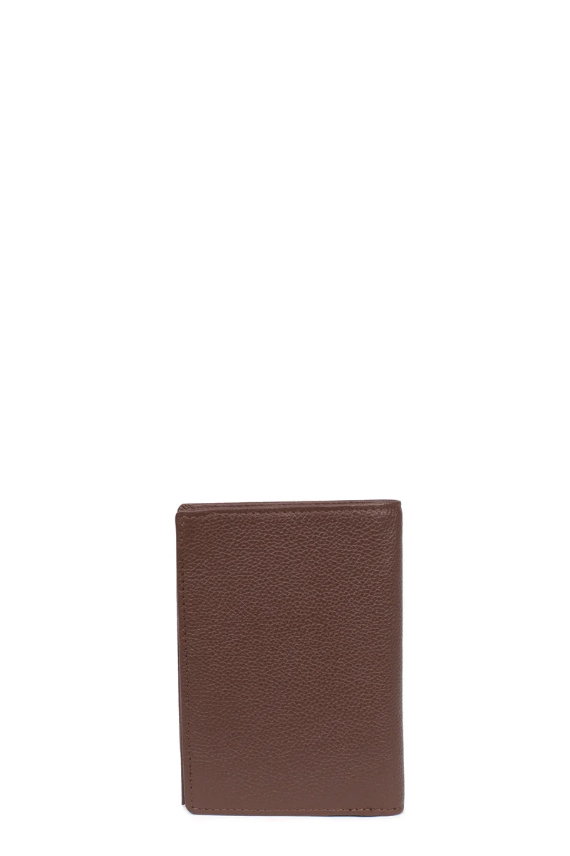 Portefeuille européen - 2 volets - Cuir