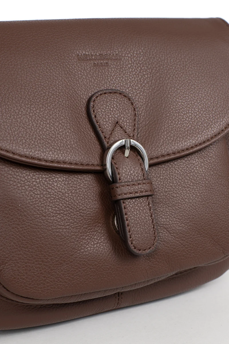Sac porté travers - Cuir