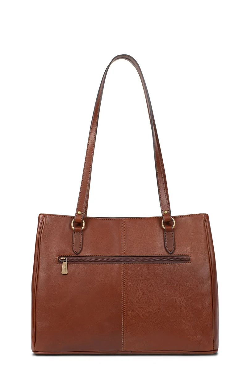 Sac porté épaule 2 anses - A4 - Cuir