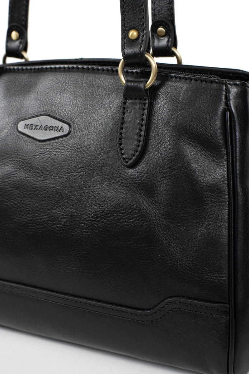 Sac porté épaule 2 anses - Cuir