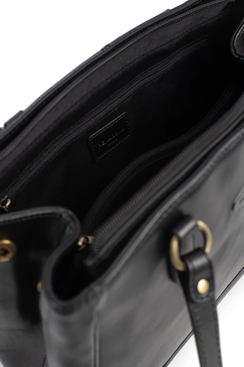 Sac porté épaule 2 anses - Cuir