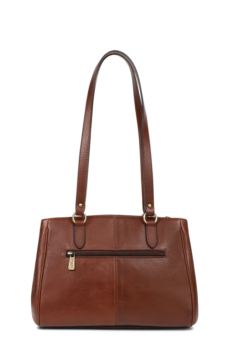 Sac porté épaule 2 anses - Cuir