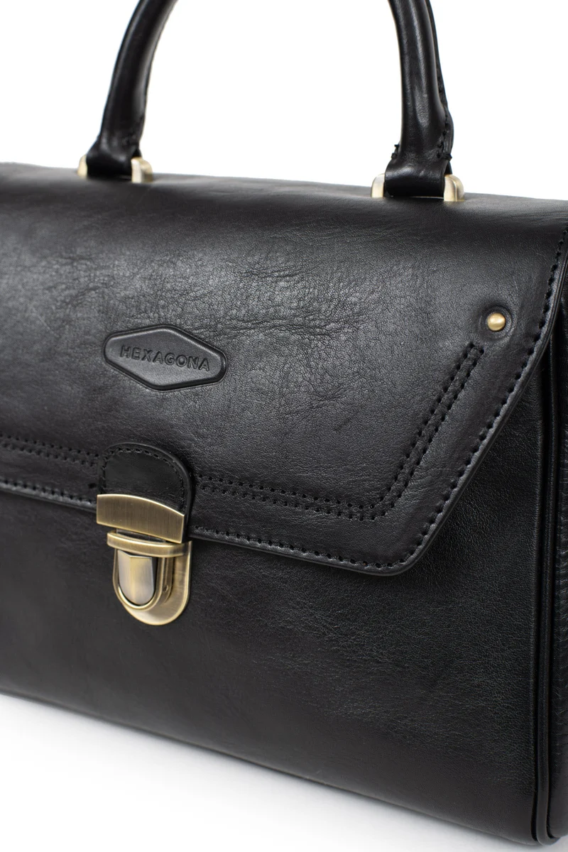 Sac porté main 1 poignée - Cuir