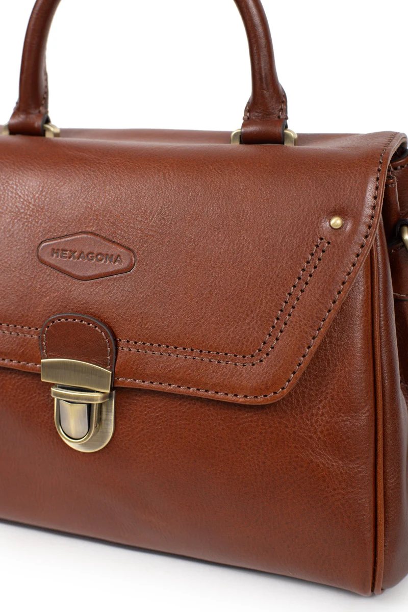 Sac porté main 1 poignée - Cuir
