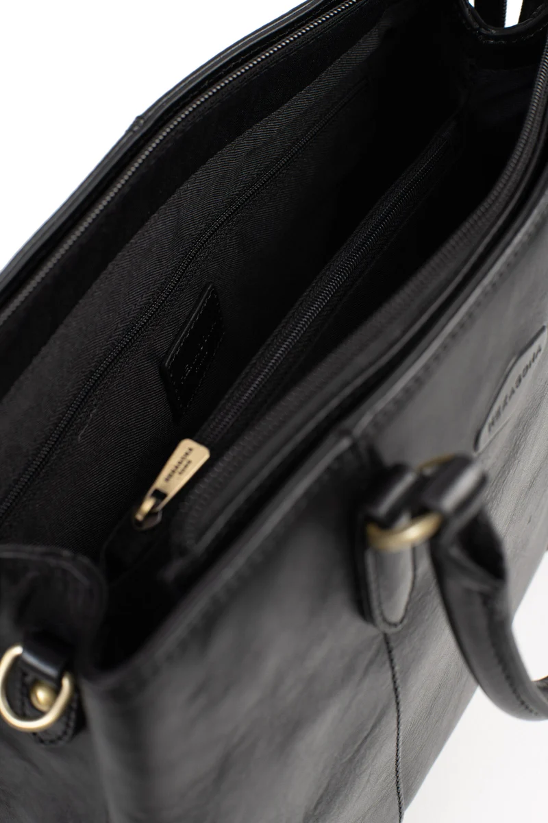 Sac porté main 2 poignées - Cuir