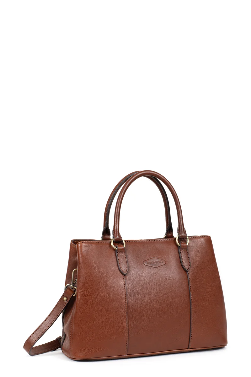 Sac porté main 2 poignées - Cuir