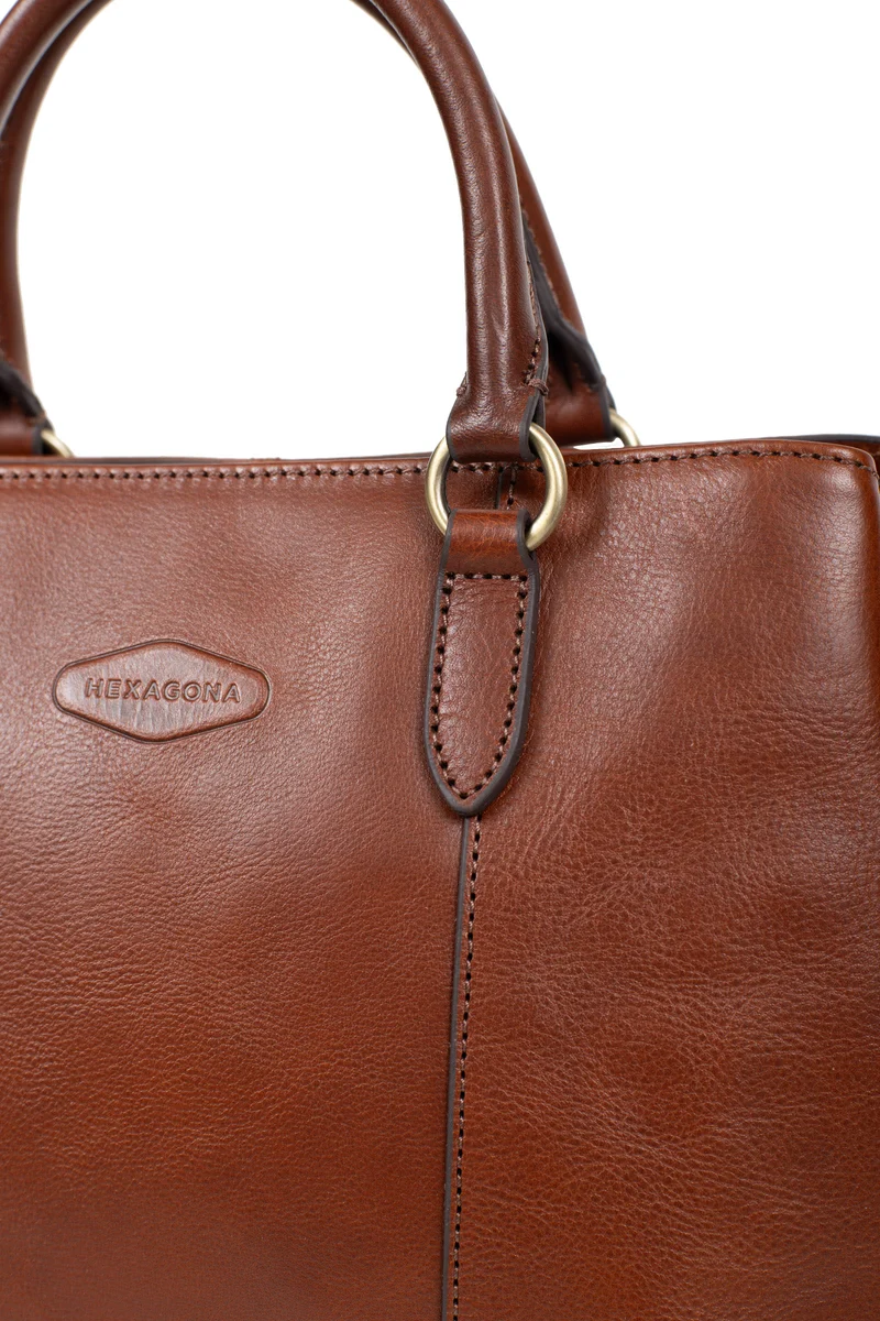 Sac porté main 2 poignées - Cuir