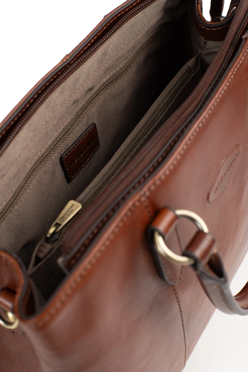 Sac porté main 2 poignées - Cuir