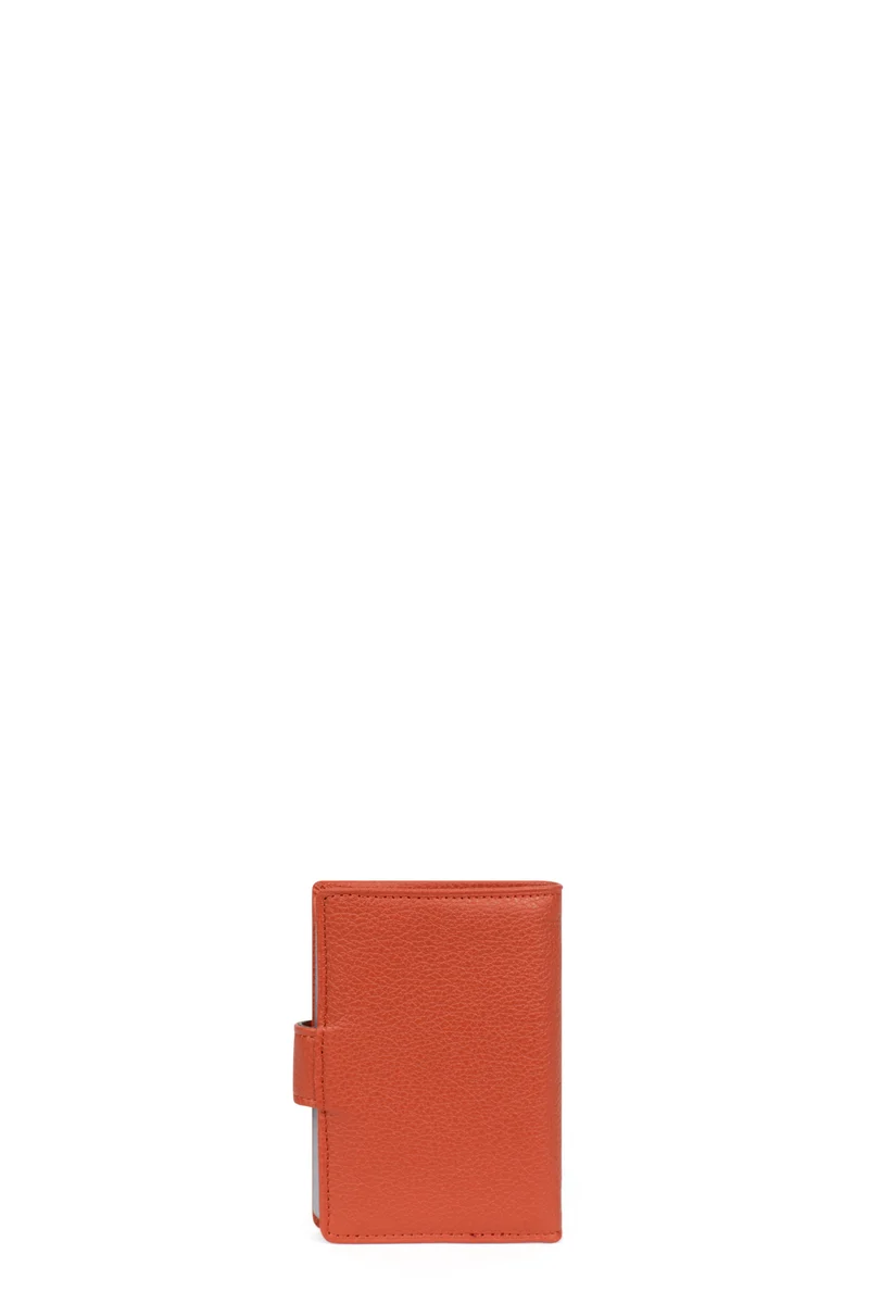 Porte-cartes - 1 volet - Cuir