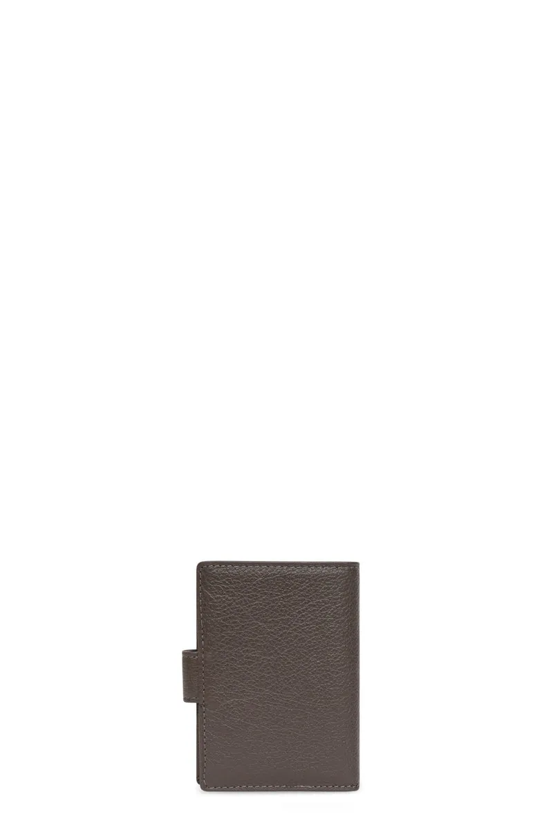 Porte-cartes - 1 volet - Cuir