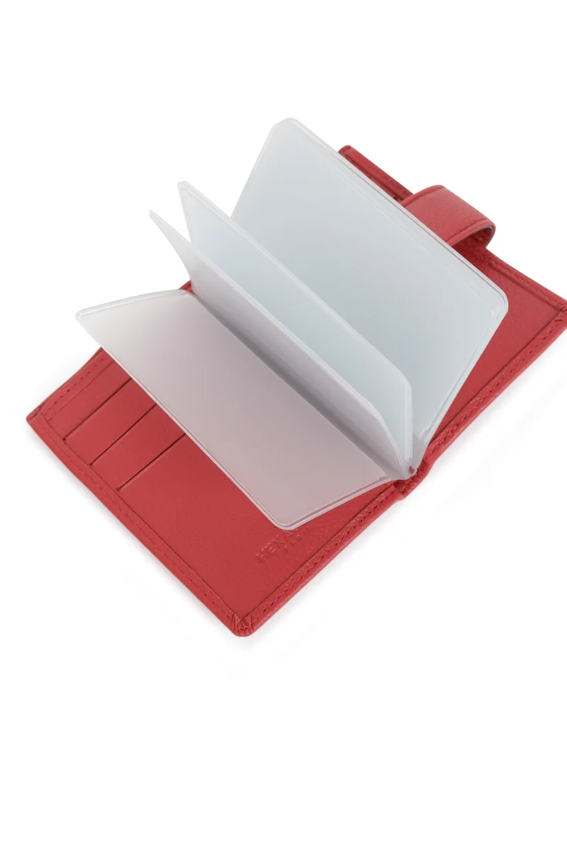 Porte-cartes - 1 volet - Cuir