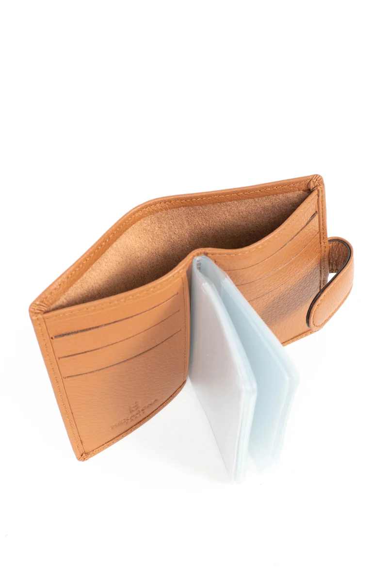 Porte-cartes - 1 volet - Cuir