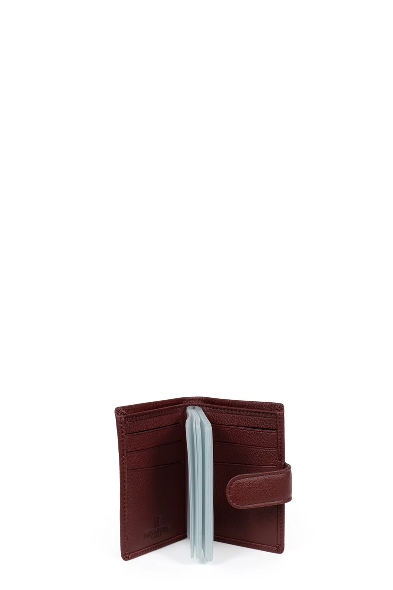 Porte-cartes - 1 volet - Cuir