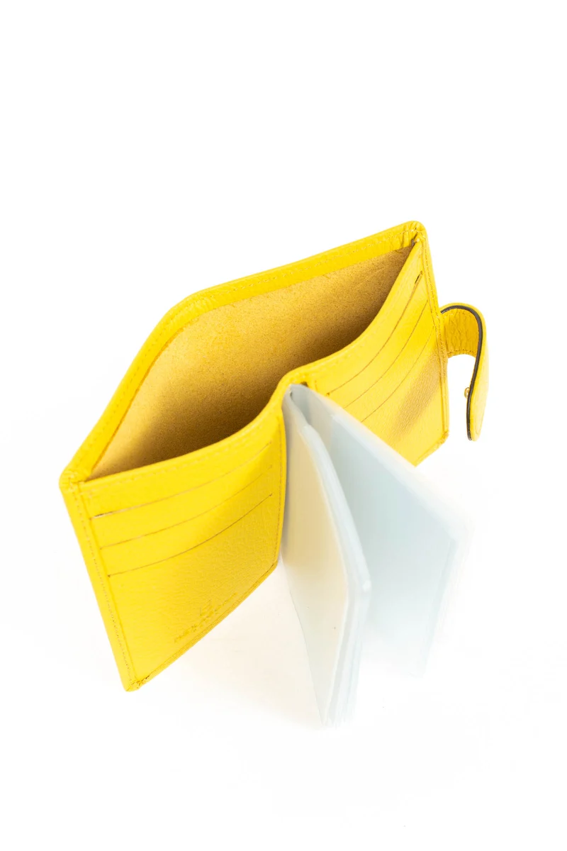 Porte-cartes - 1 volet - Cuir