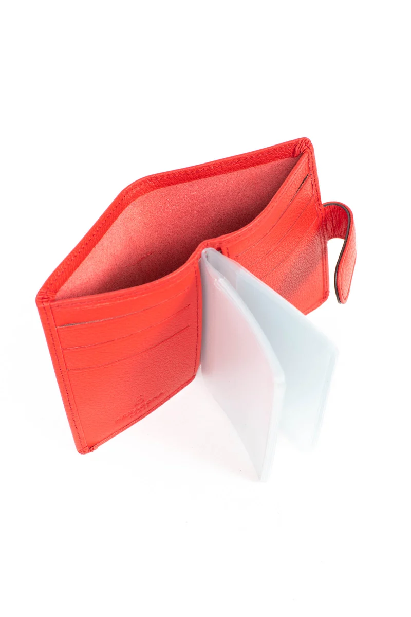 Porte-cartes - 1 volet - Cuir