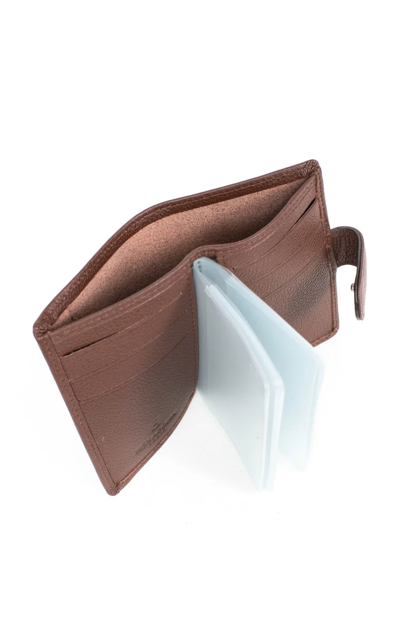 Porte-cartes - 1 volet - Cuir