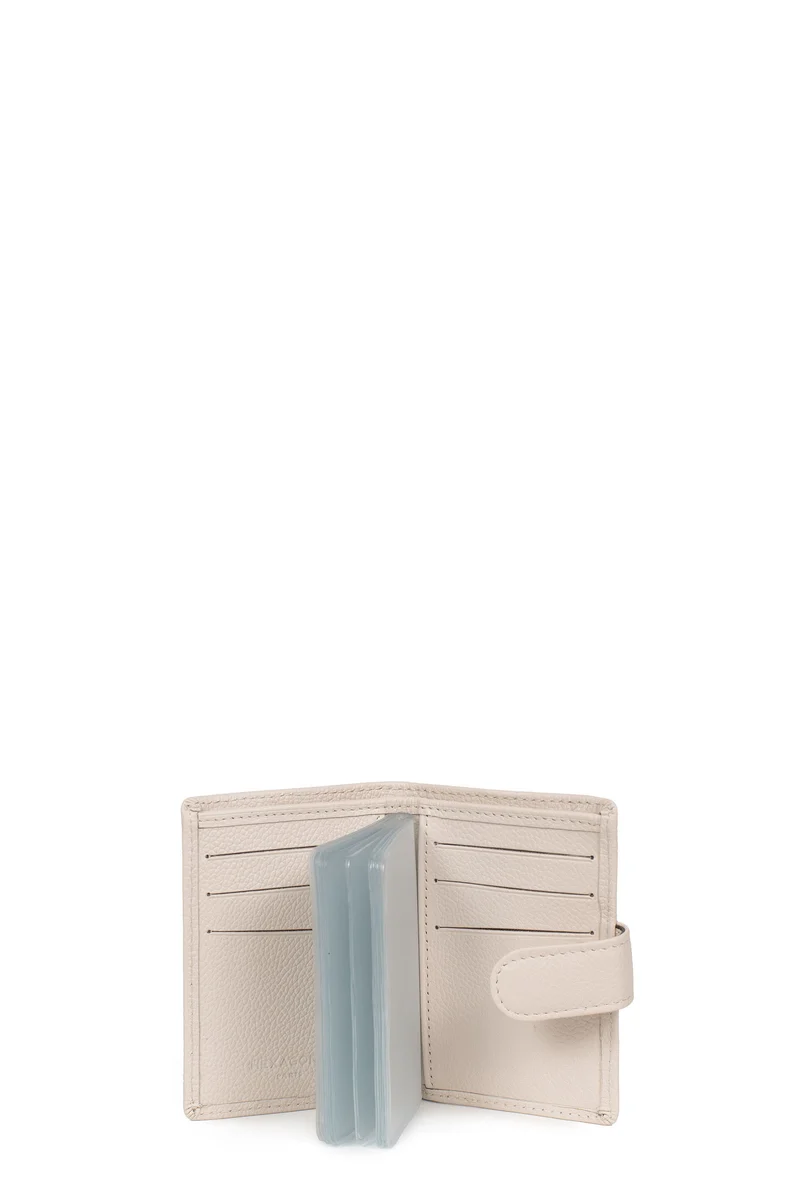 Porte-cartes - 1 volet - Cuir
