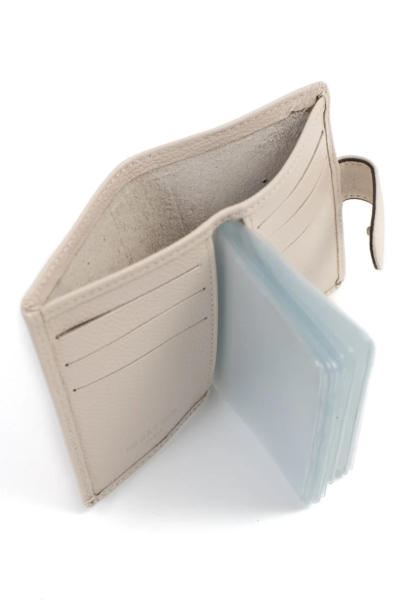 Porte-cartes - 1 volet - Cuir