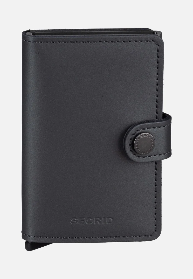 Miniwallet Matte Satin Steel - Portemonnaie