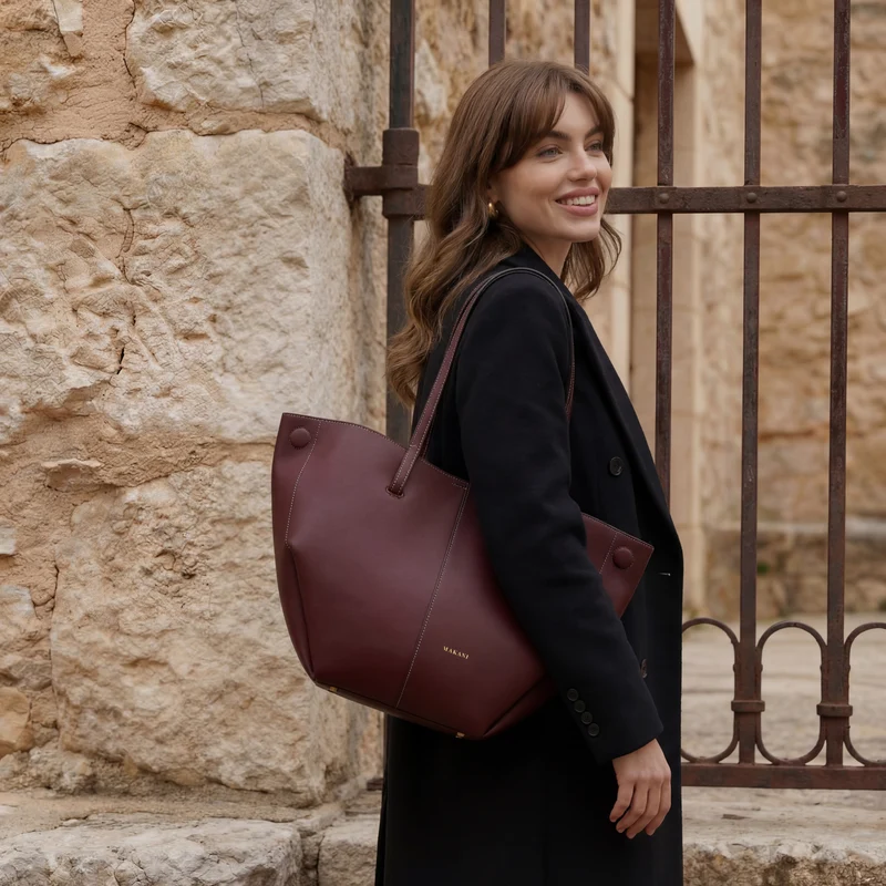 EMALIA - BURGUNDY