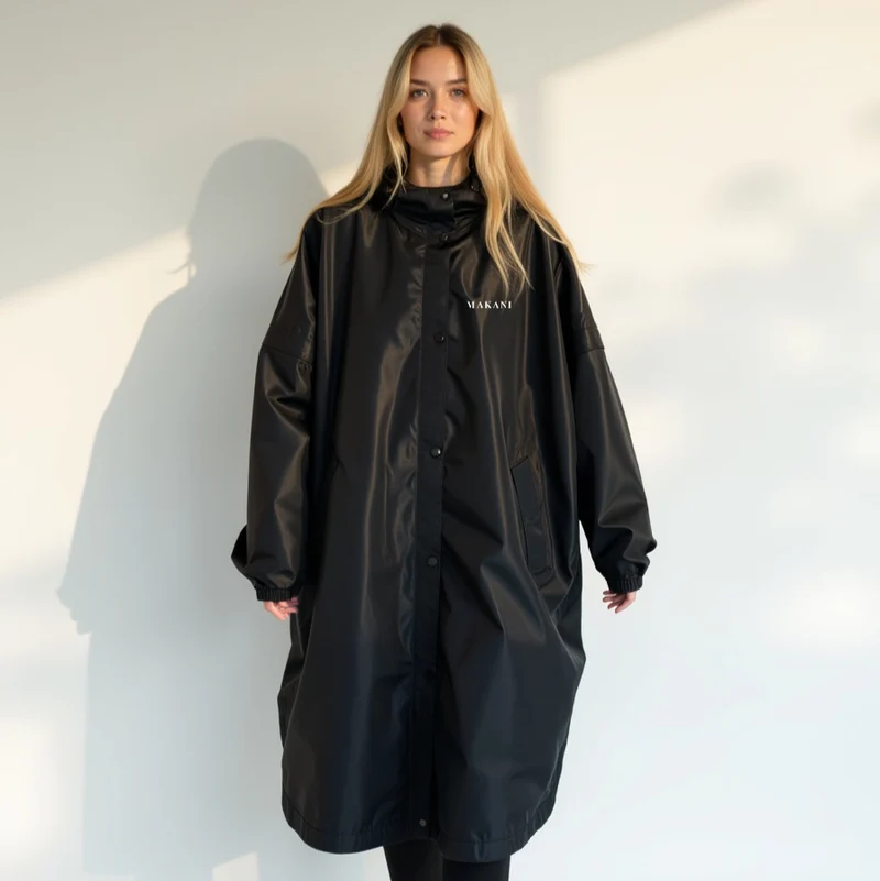 Regenponcho KAY - Schwarz