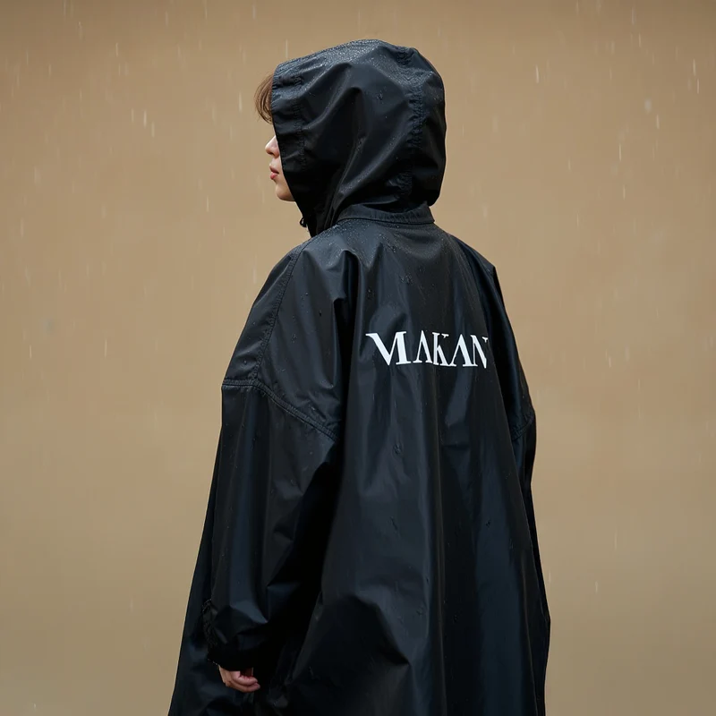 Regenponcho KAY - Schwarz