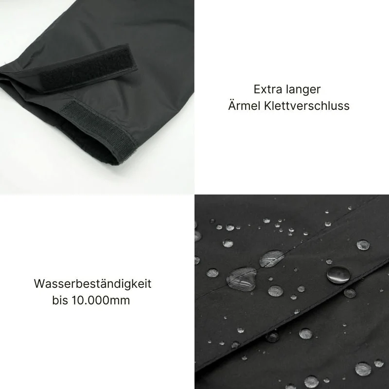 Regenponcho KAY - Schwarz