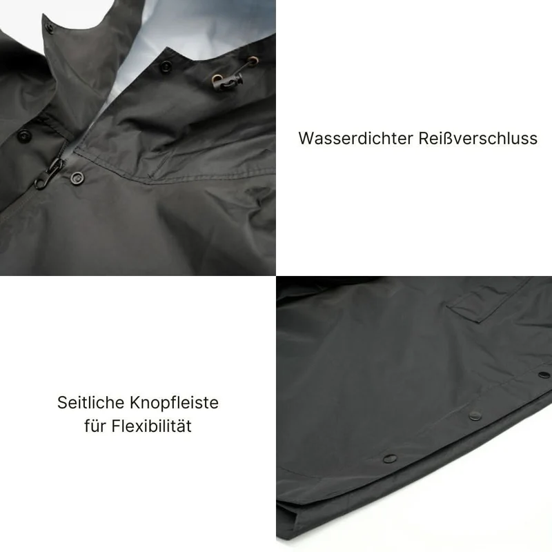 Regenponcho KAY - Schwarz