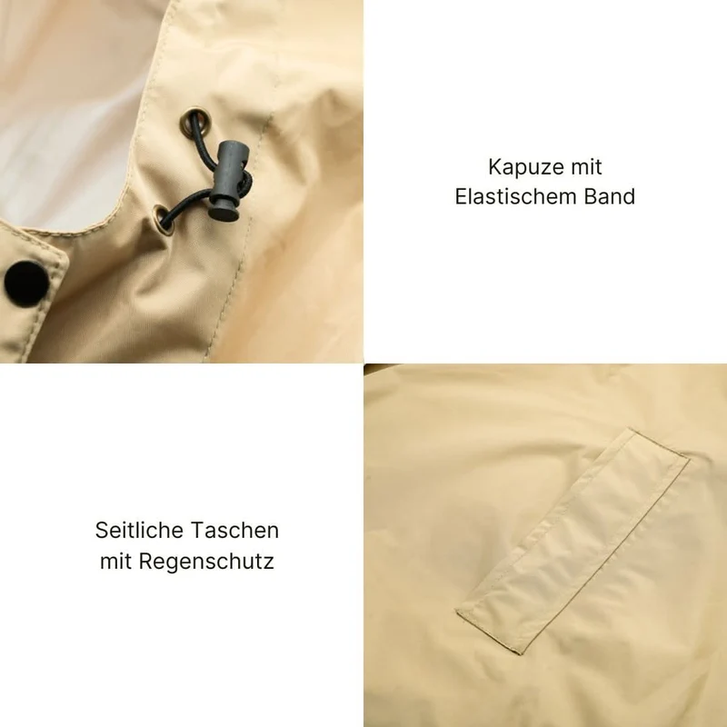 Regenponcho KAY - Beige