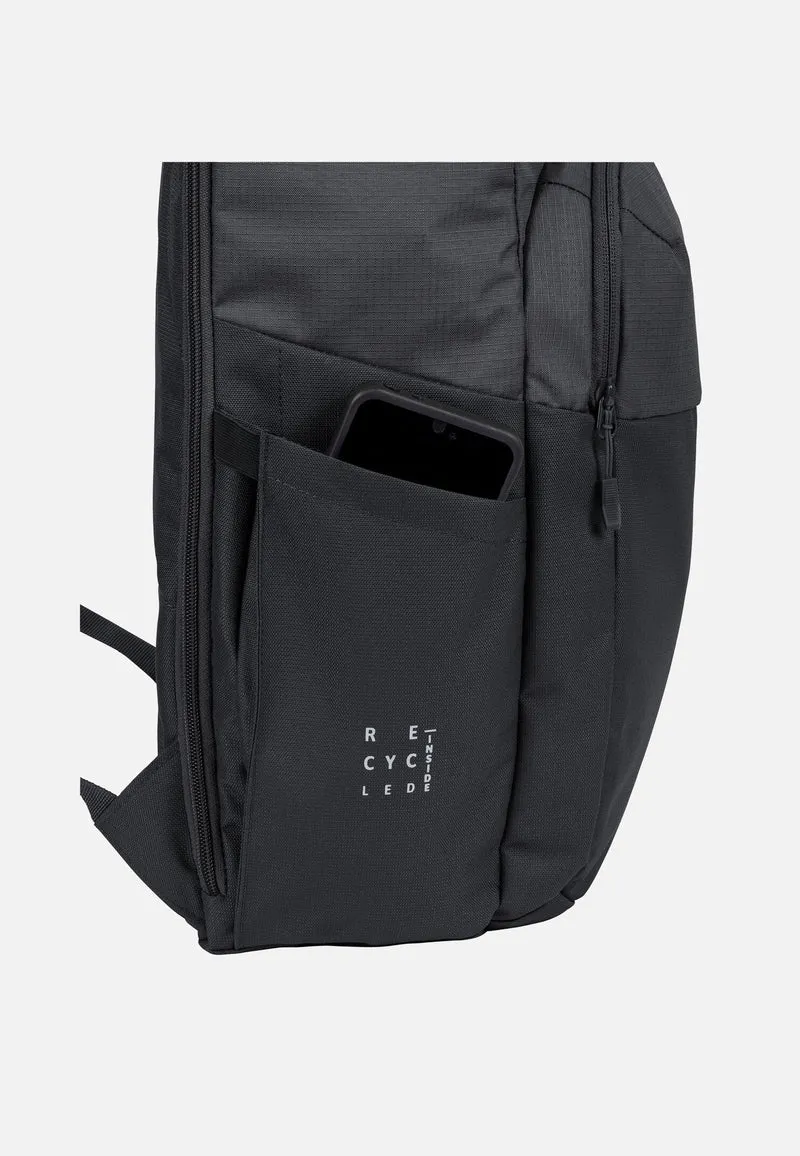 Okab II Black - Rolltop Rucksack