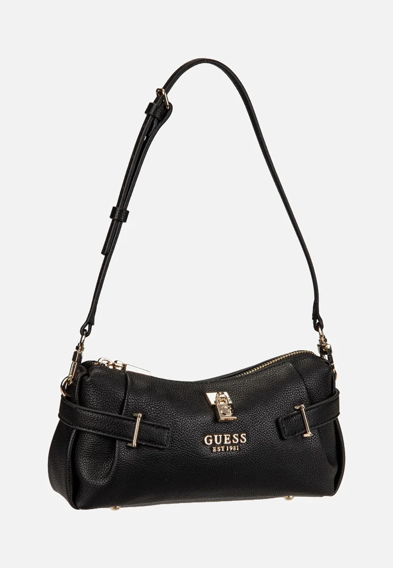 Yesba Mini Top Zip Black - Umhängetasche