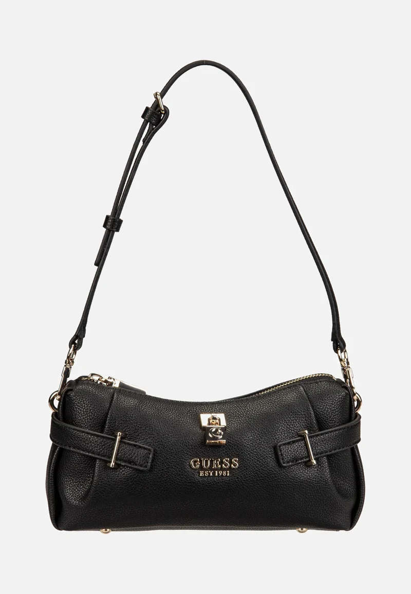 Yesba Mini Top Zip Black - Umhängetasche