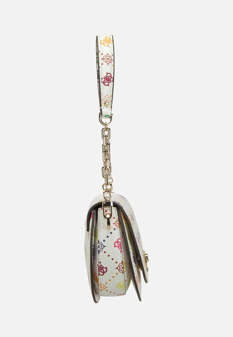 Emelie Logo Flap Shoulder Multi Logo - Schultertasche