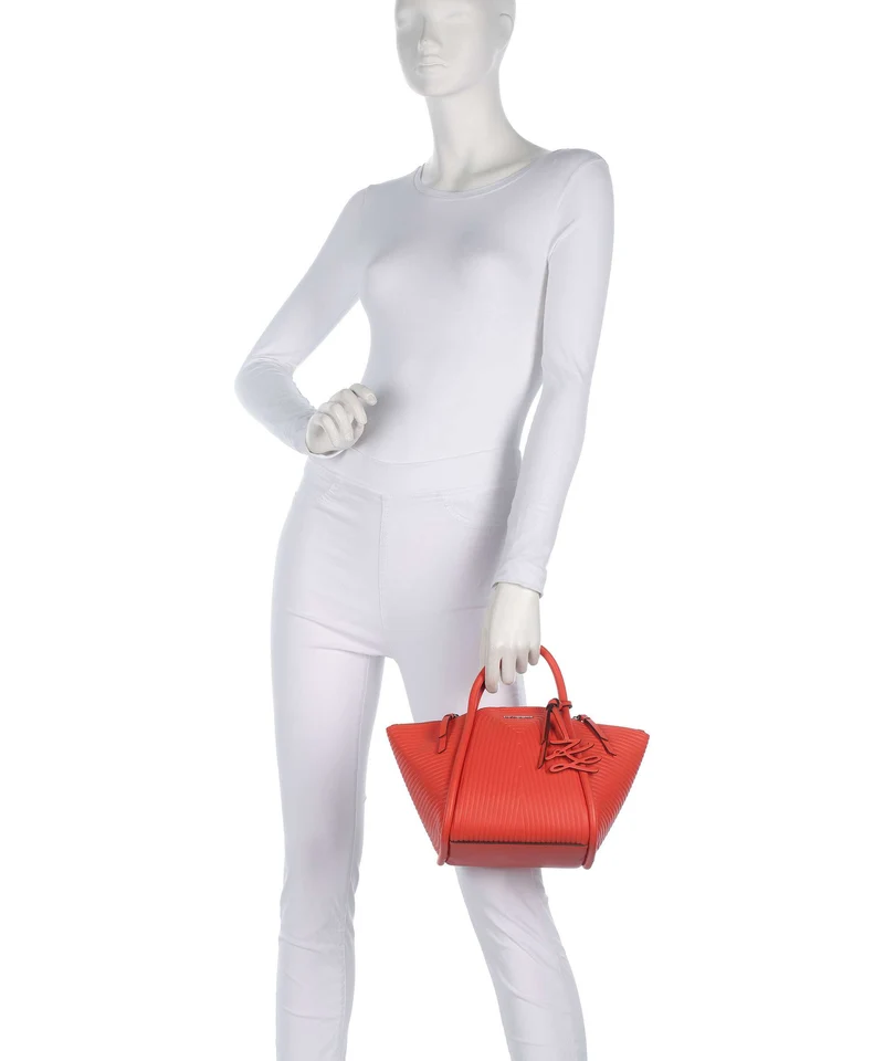 Karl Lagerfeld K/Wellen Small Handtasche grapefruit
