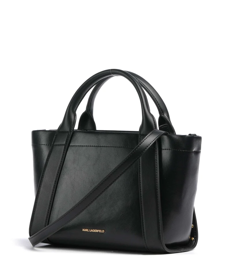 Karl Lagerfeld K/Ville Small Handtasche black/gold