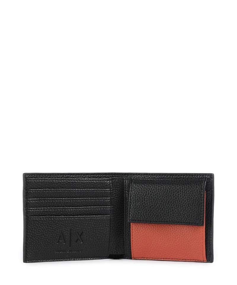 Armani Exchange Madrid Geldbörse black
