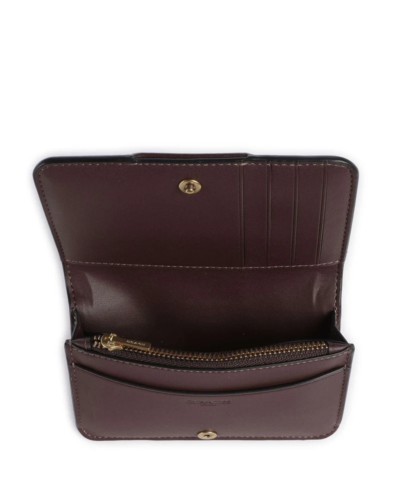 Coach Essential Signature Geldbörse maple